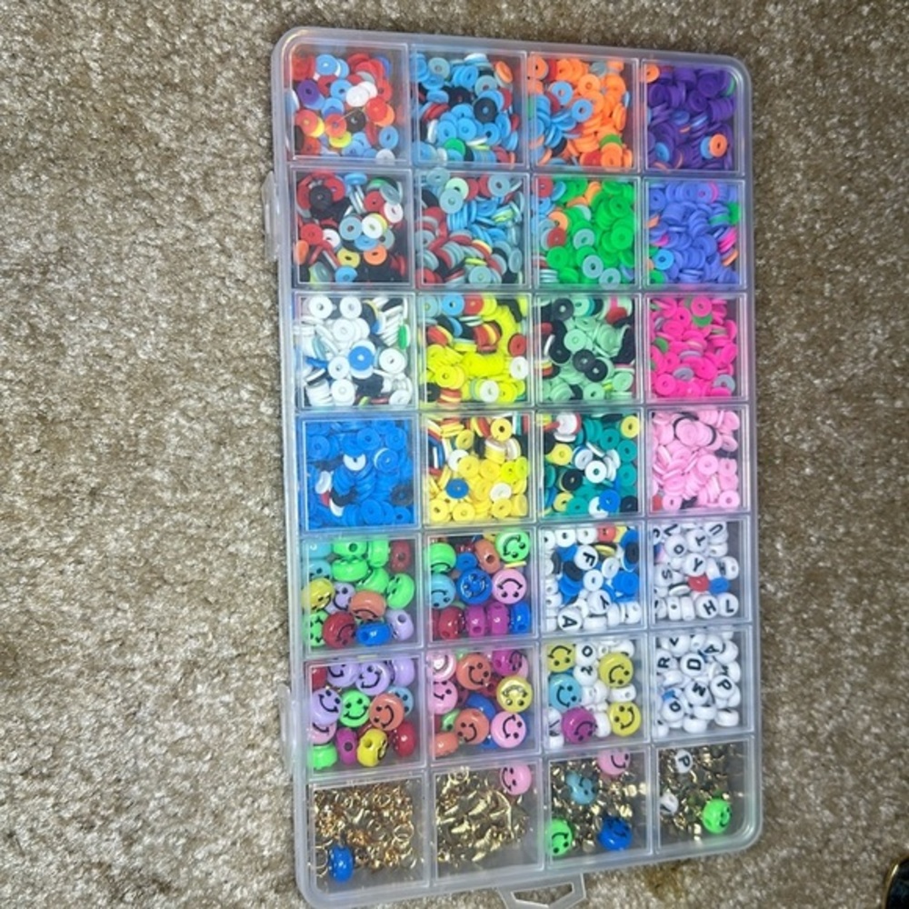 Clay beads, charms, etc.​